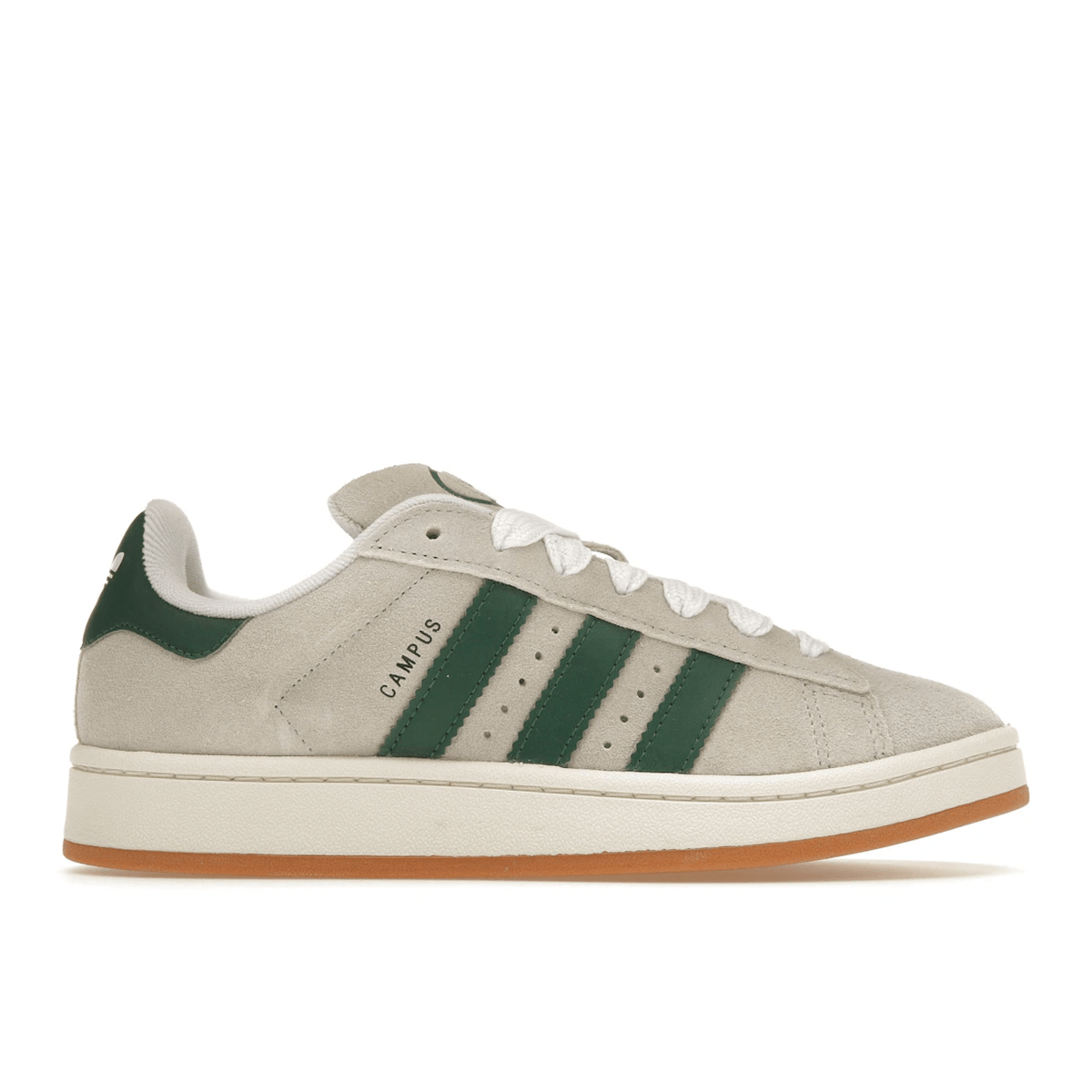 Adidas Campus 00s Crystal White Dark Green — 36