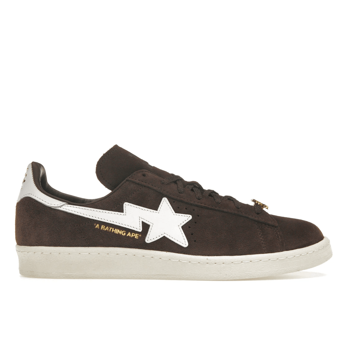Adidas Campus 80s Bape 30th Anniversary Brown — 36
