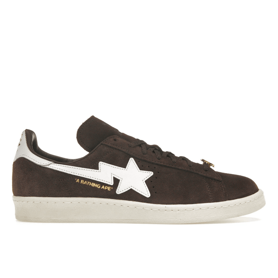 Adidas Campus 80s Bape 30th Anniversary Brown — 36