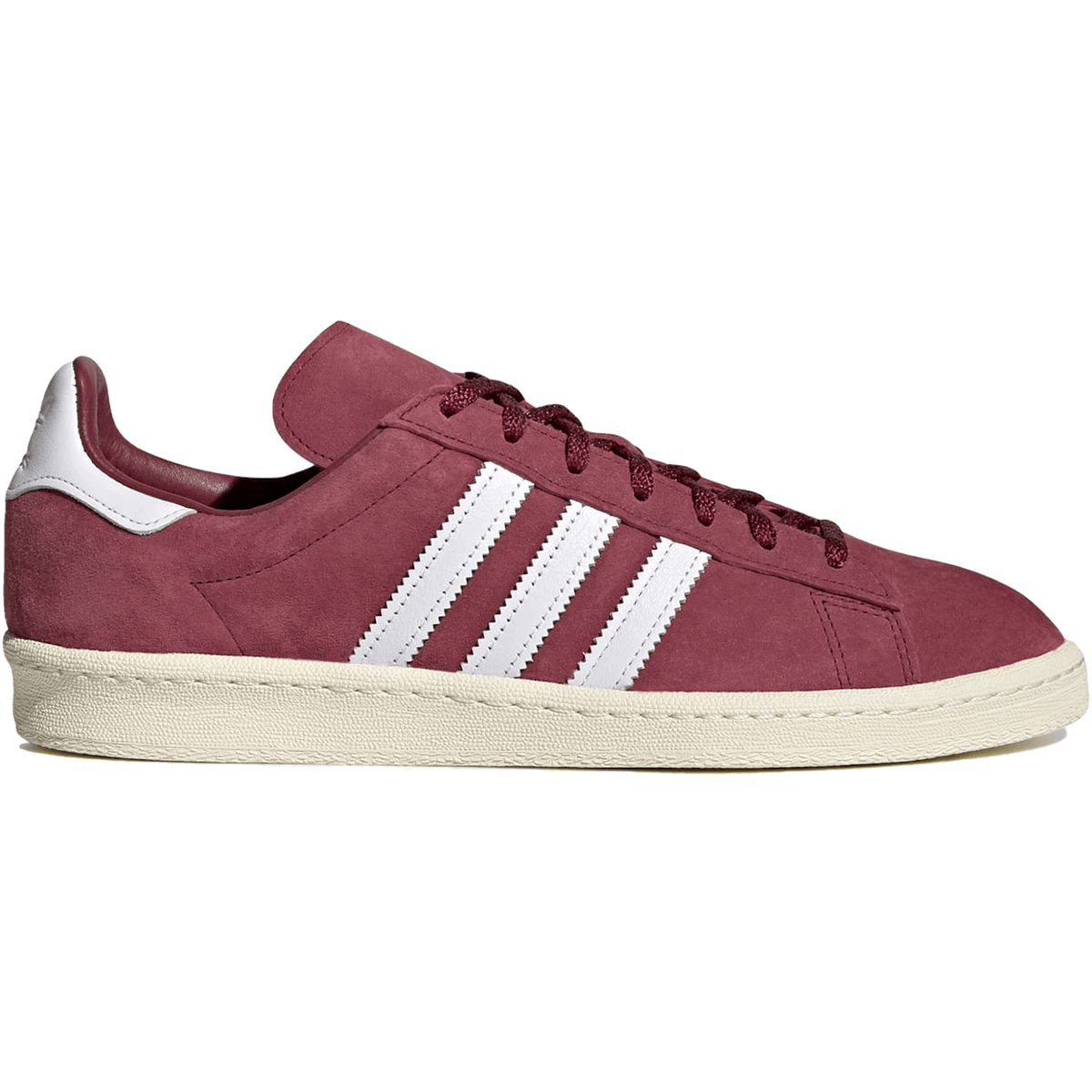 Adidas Campus 80s Collegiate Burgundy Cloud White — 36