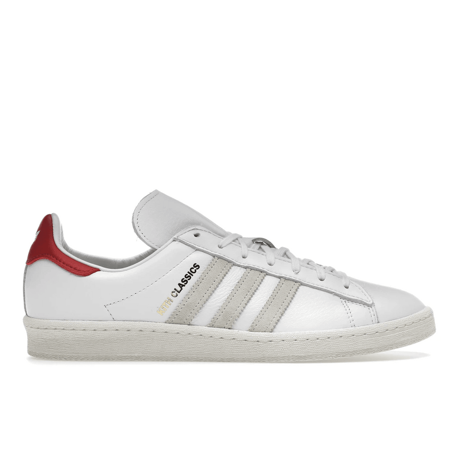 Adidas Campus 80s Kith Classics White Red — 36