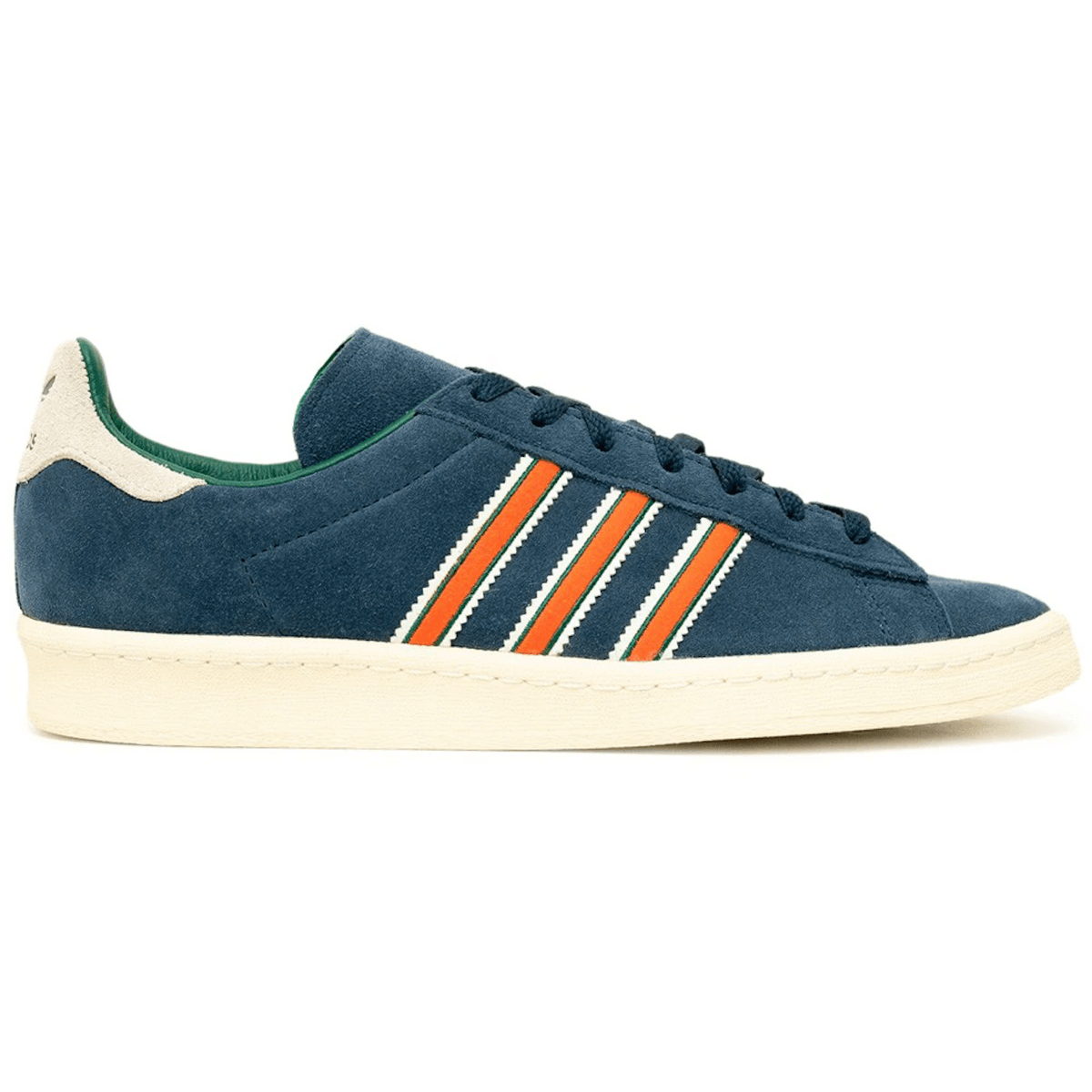 Adidas Campus 80s Navy Collegiate Orange — 36