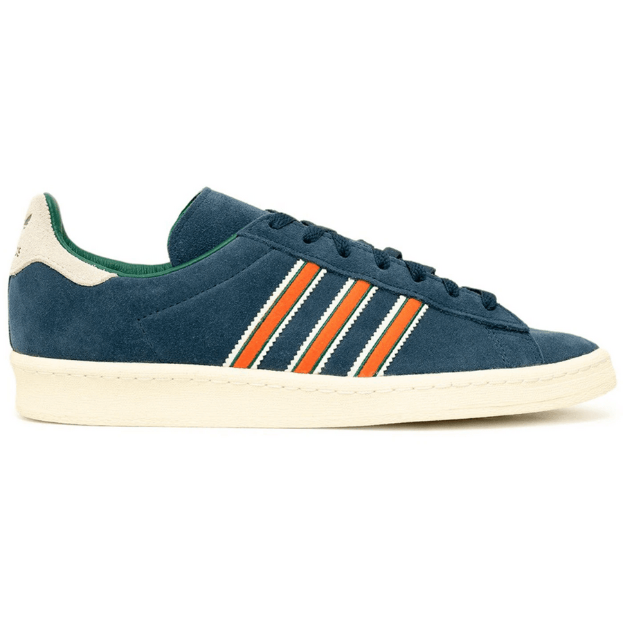Adidas Campus 80s Navy Collegiate Orange — 36