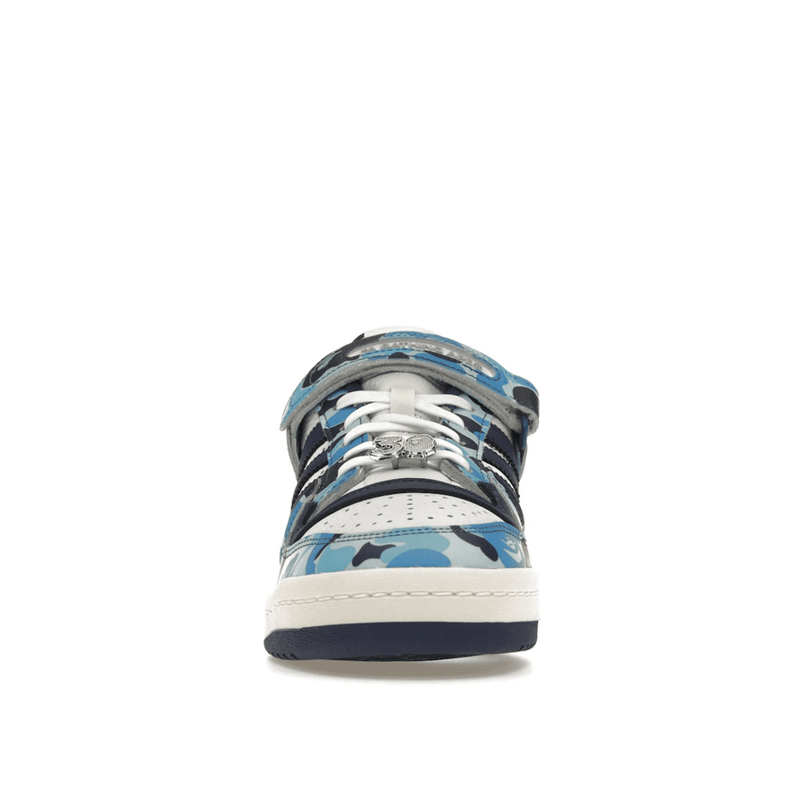 Adidas Forum 84 Low Bape 30th Anniversary Blue Camo — 36