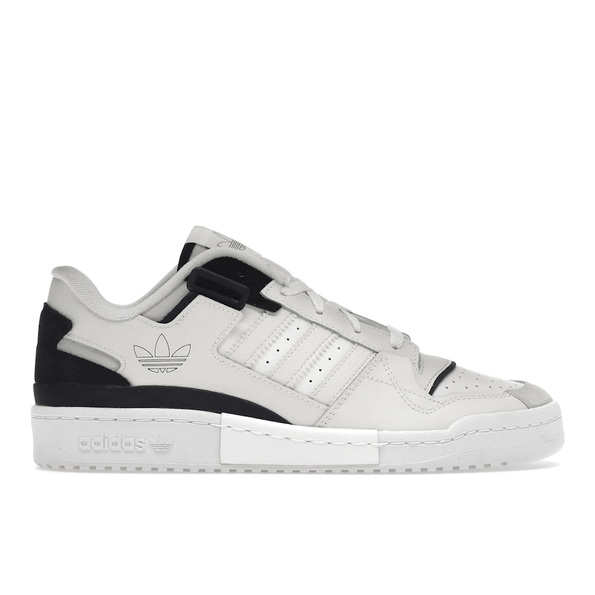 Adidas Forum Exhibit Low Cream White Black — 36