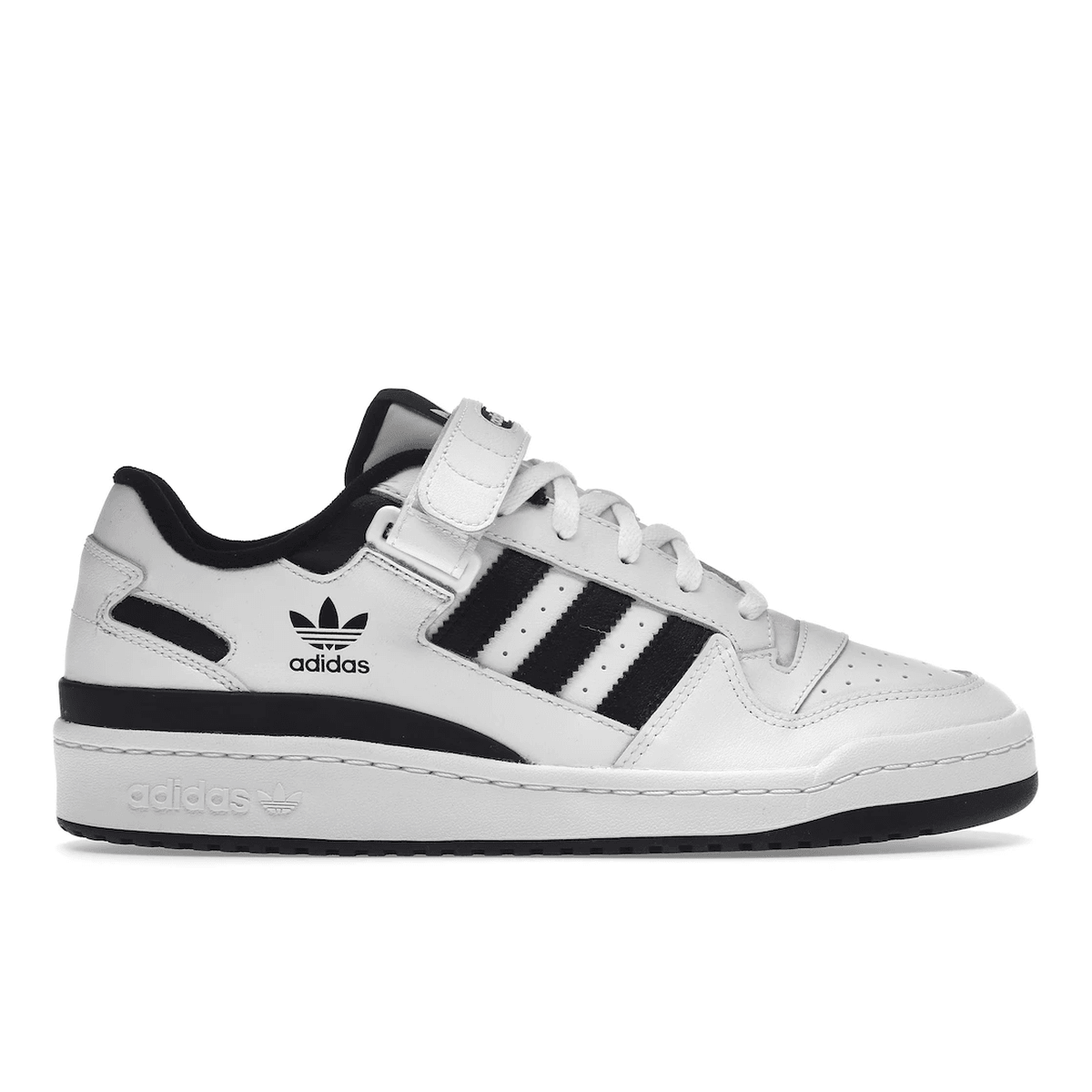Adidas Forum Low White Black — 36
