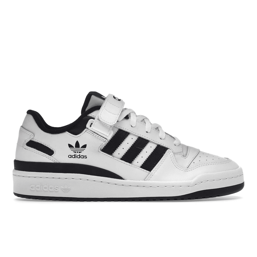 Adidas Forum Low White Black — 36