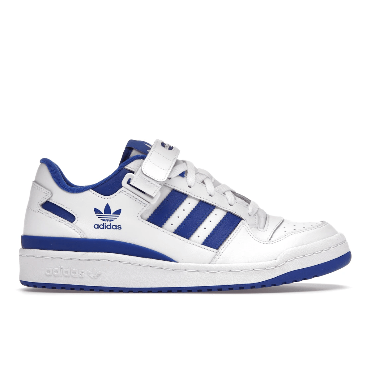 Adidas Forum Low White Royal Blue — 36
