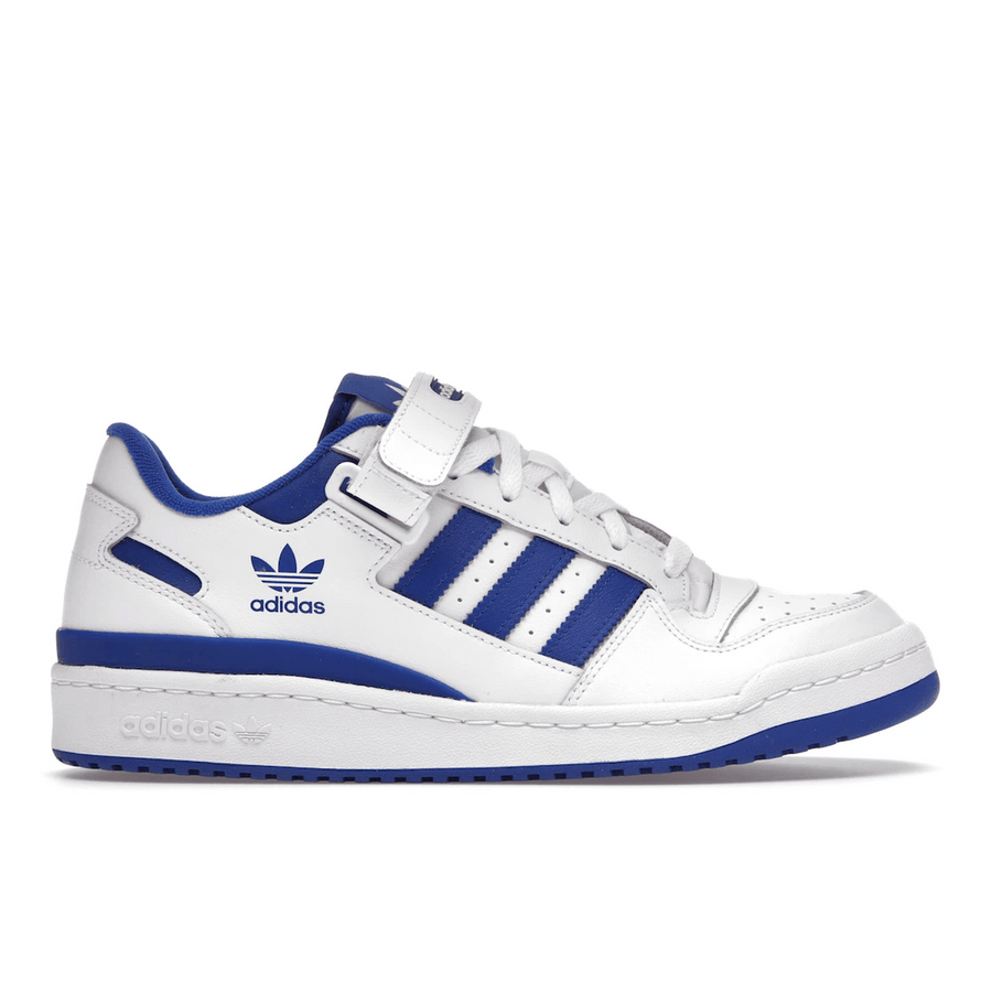 Adidas Forum Low White Royal Blue — 36