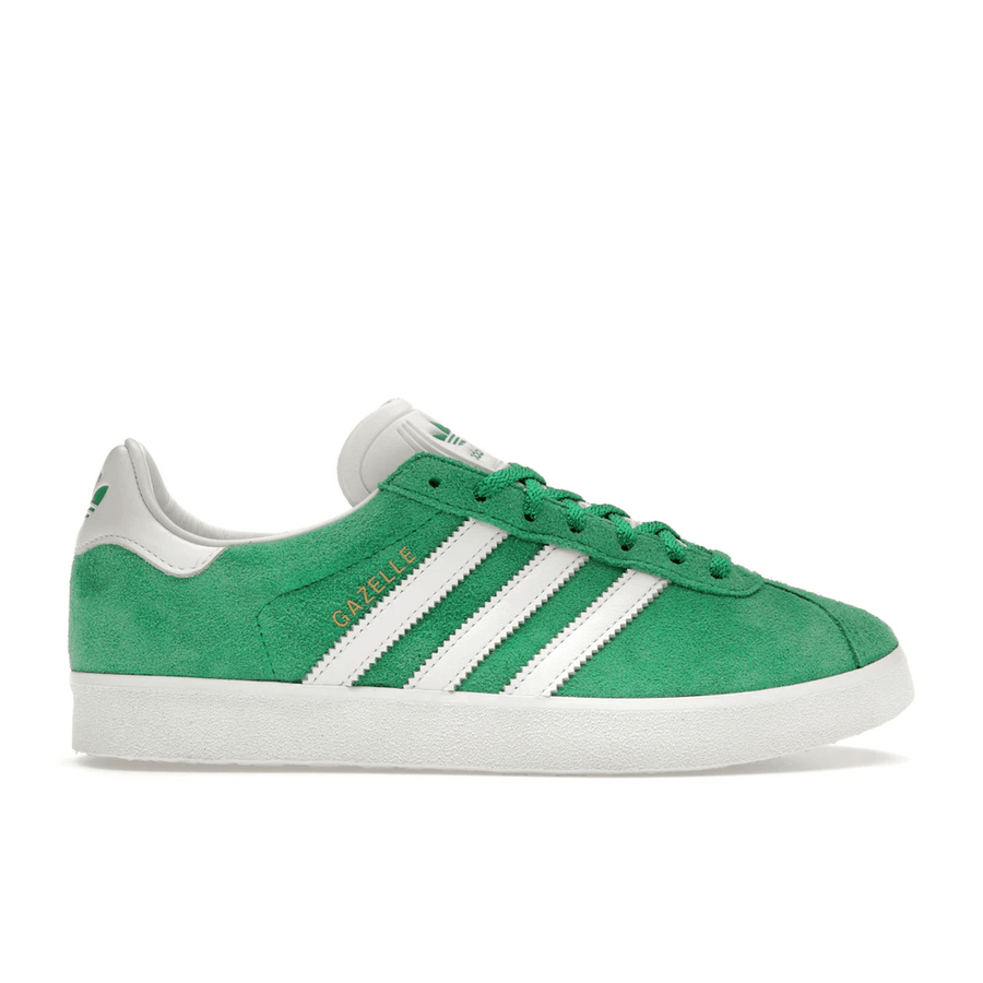 Adidas Gazelle 85 Green White Gold Metallic — 36