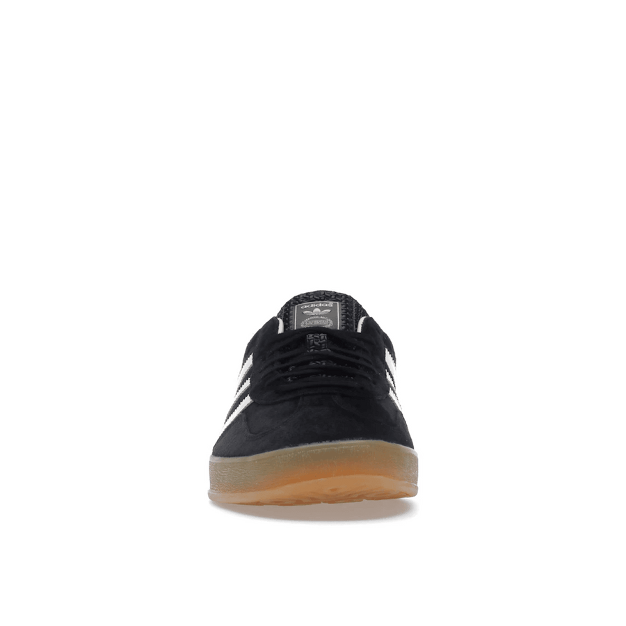 Adidas Gazelle Black White Gum — 36