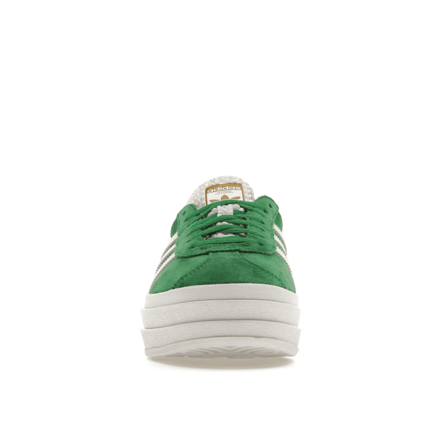 Adidas Gazelle Bold Green Lucid Pink — 36