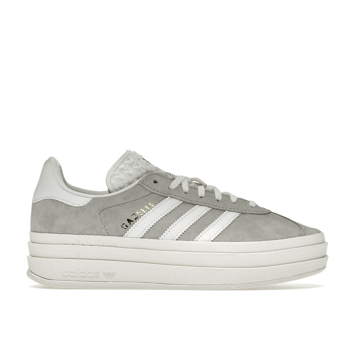 Adidas Gazelle Bold Gray White — 36