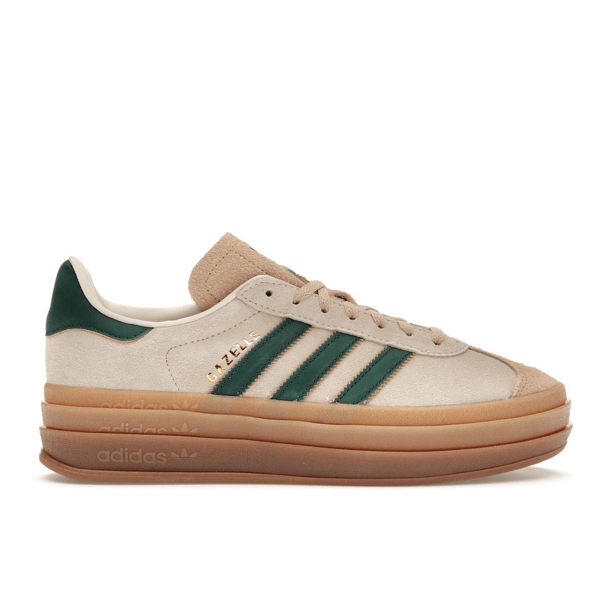 Adidas Gazelle Ball Magic Beige Collegiate Green — 36