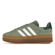 Adidas Gazelle Ball Silver Green Gum