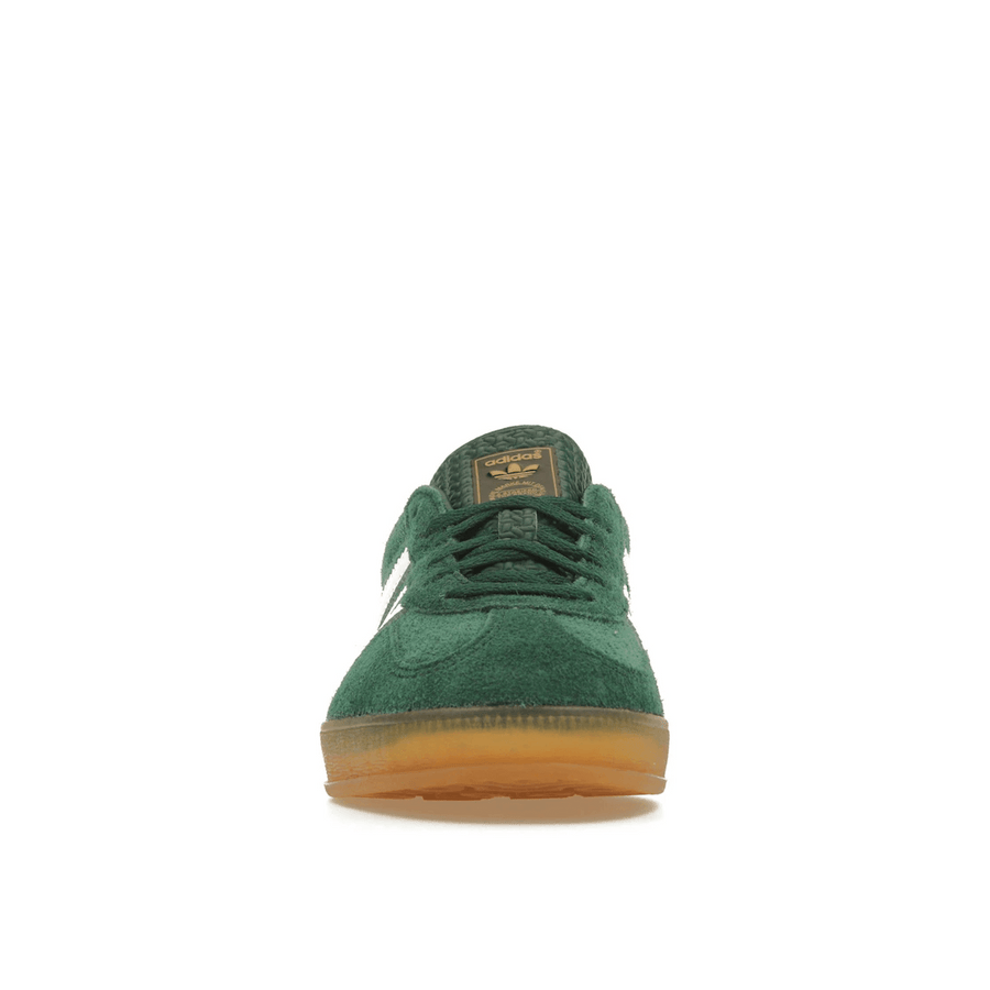 Adidas Gazelle Indoor Collegiate Green Lucid Pink — 36