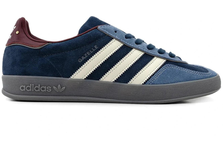 Adidas Gazelle Indoor Crew Navy Burgundy — 36