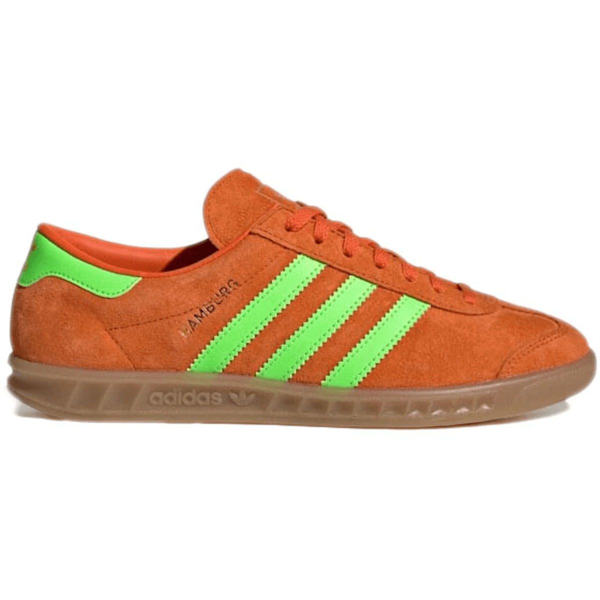 Adidas Hamburg Orange Solar Green — 36