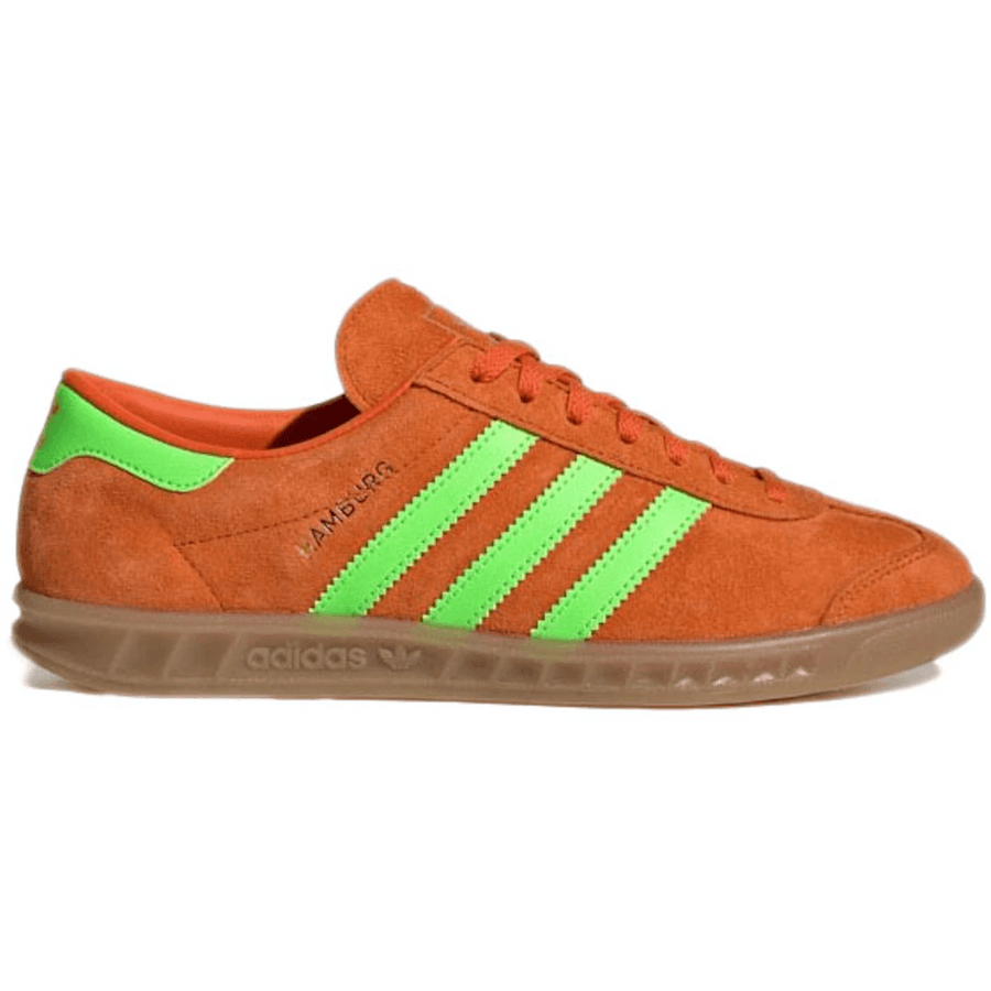 Adidas Hamburg Orange Solar Green — 36
