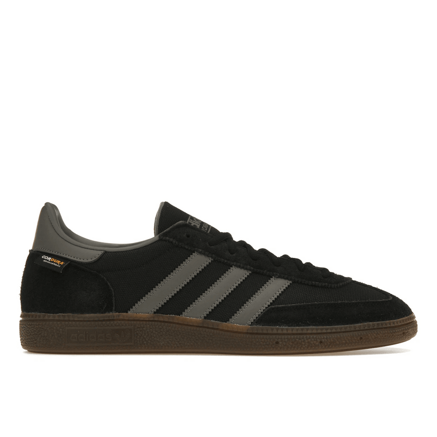 Adidas Handball Spezial Core Black Gray Four Gum — 36