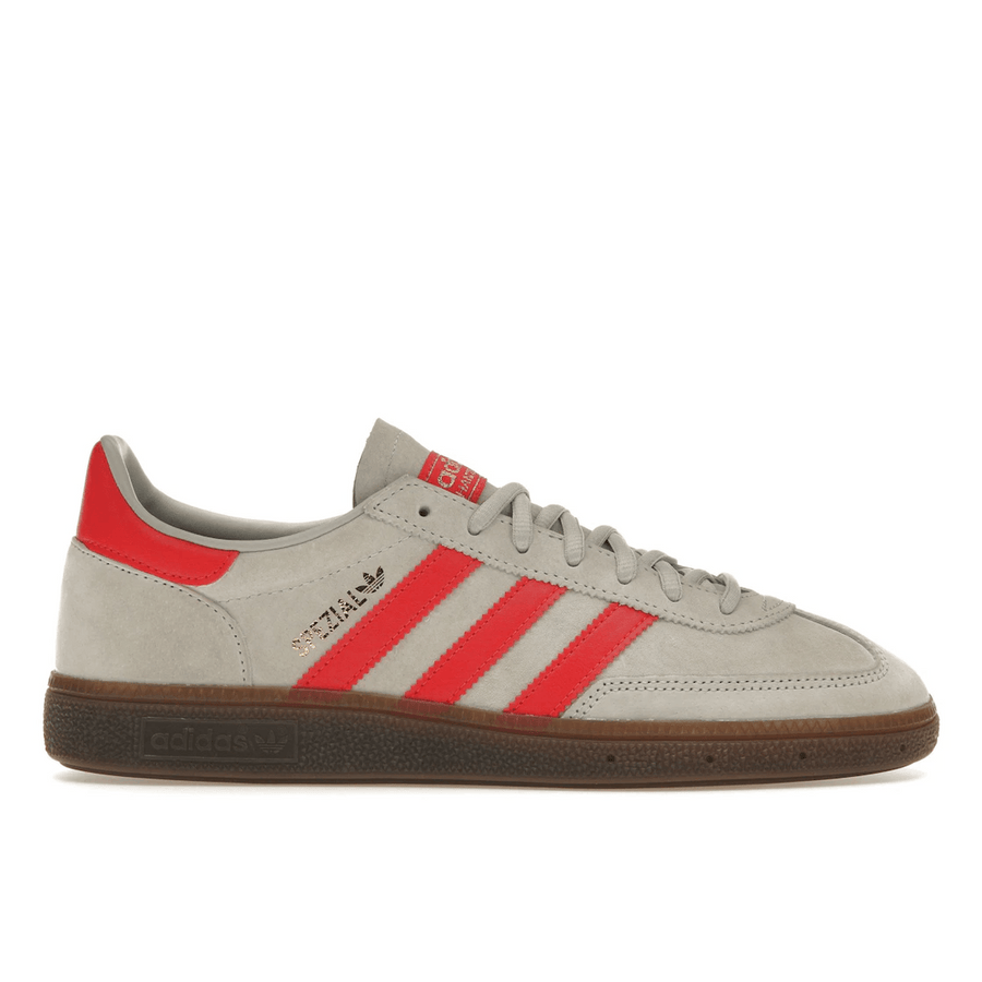 Adidas Handball Spezial Gray Hi-Res Red — 36