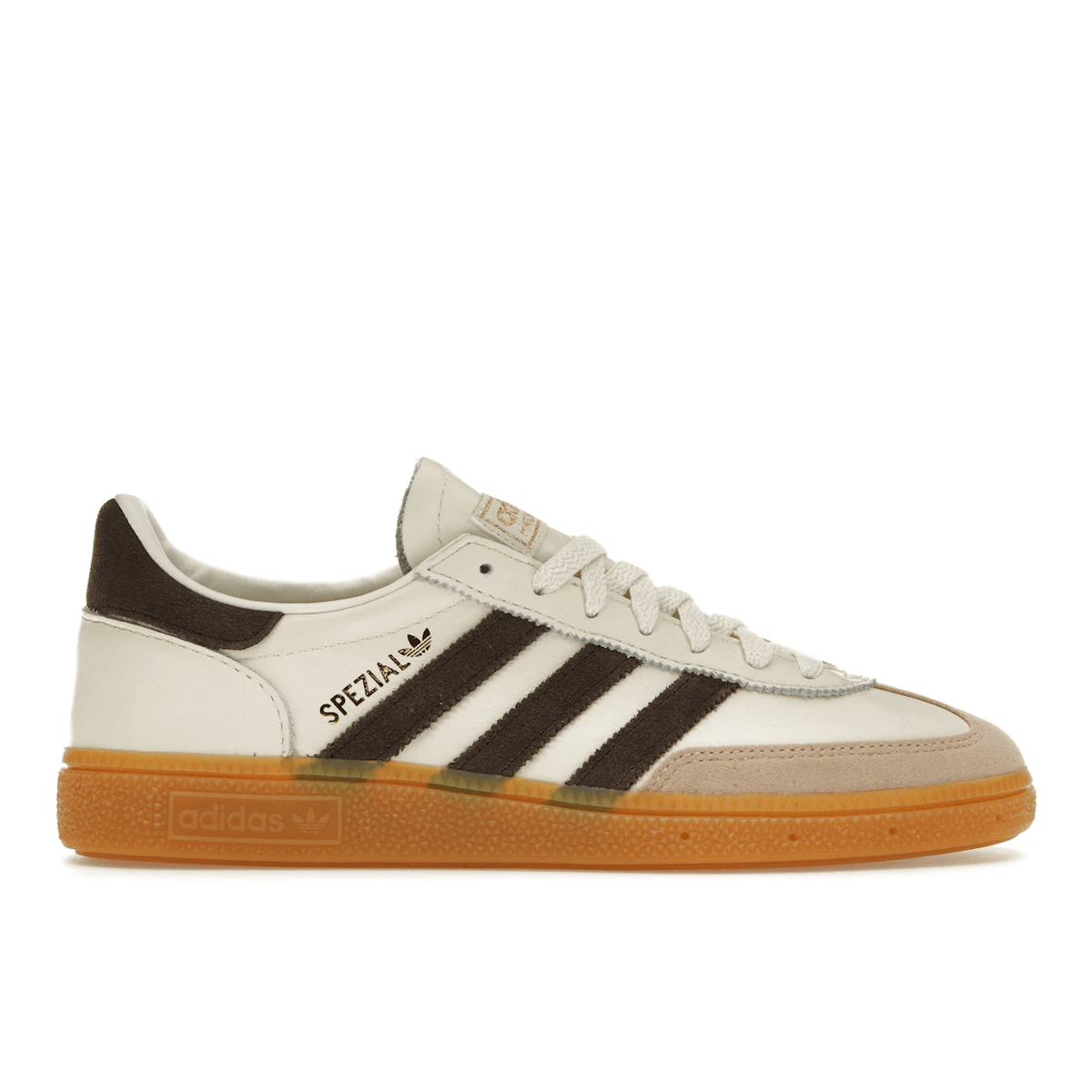 Adidas Handball Spezial Off-White Dark Brown — 36