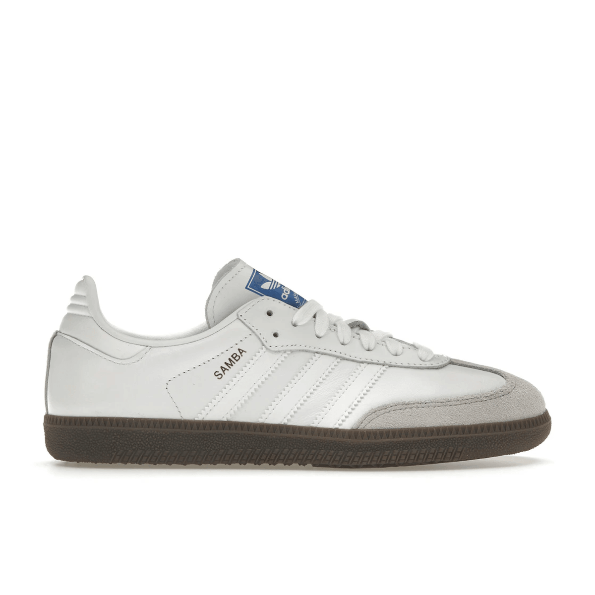 Adidas Samba Cloud White Blue Gum — 36