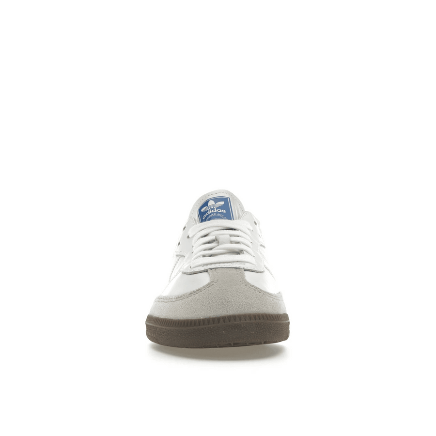 Adidas Samba Cloud White Blue Gum — 36