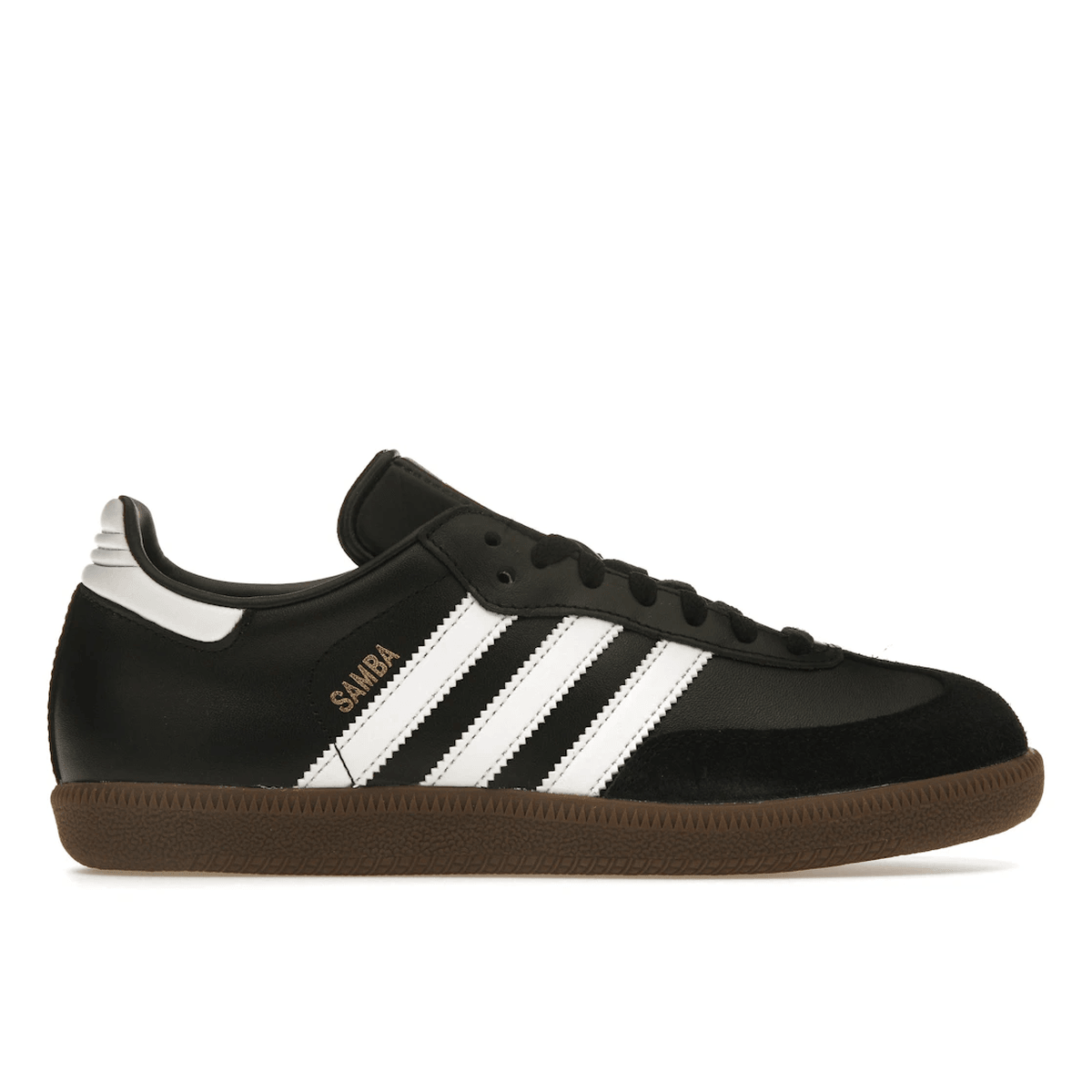 Adidas Samba Leather Black White — 36