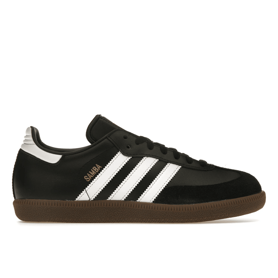 Adidas Samba Leather Black White — 36