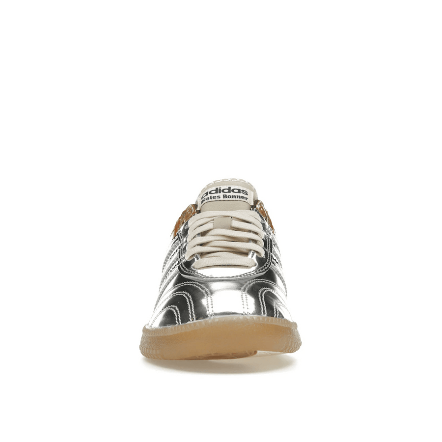 Adidas Samba Millennium Wales Bonner Silver Metallic Yellow Croc — 36