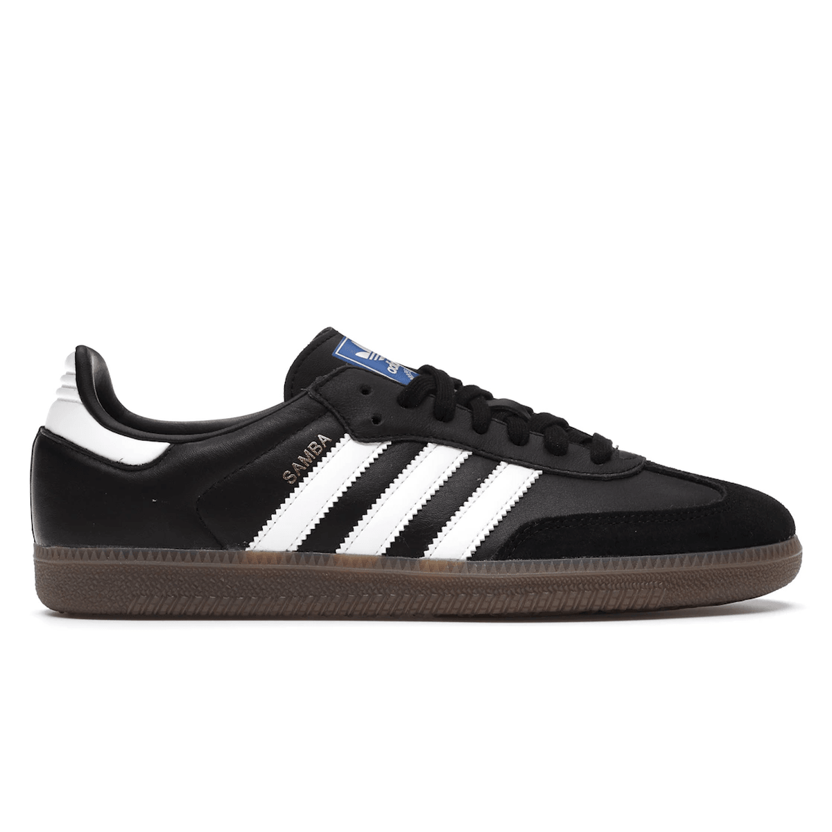 Adidas Samba OG Black White Gum — 36