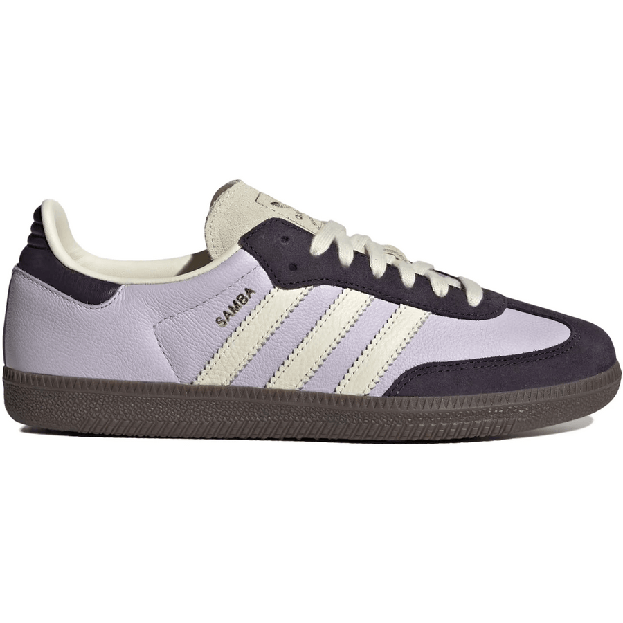 Adidas Samba OG Silver Dawn Aurora Black — 36