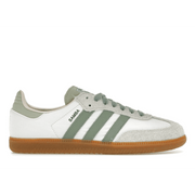 Adidas Samba AND Silver Green Putty Mauve