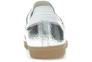 Adidas Samba OG Silver Metallic Cracked Leather