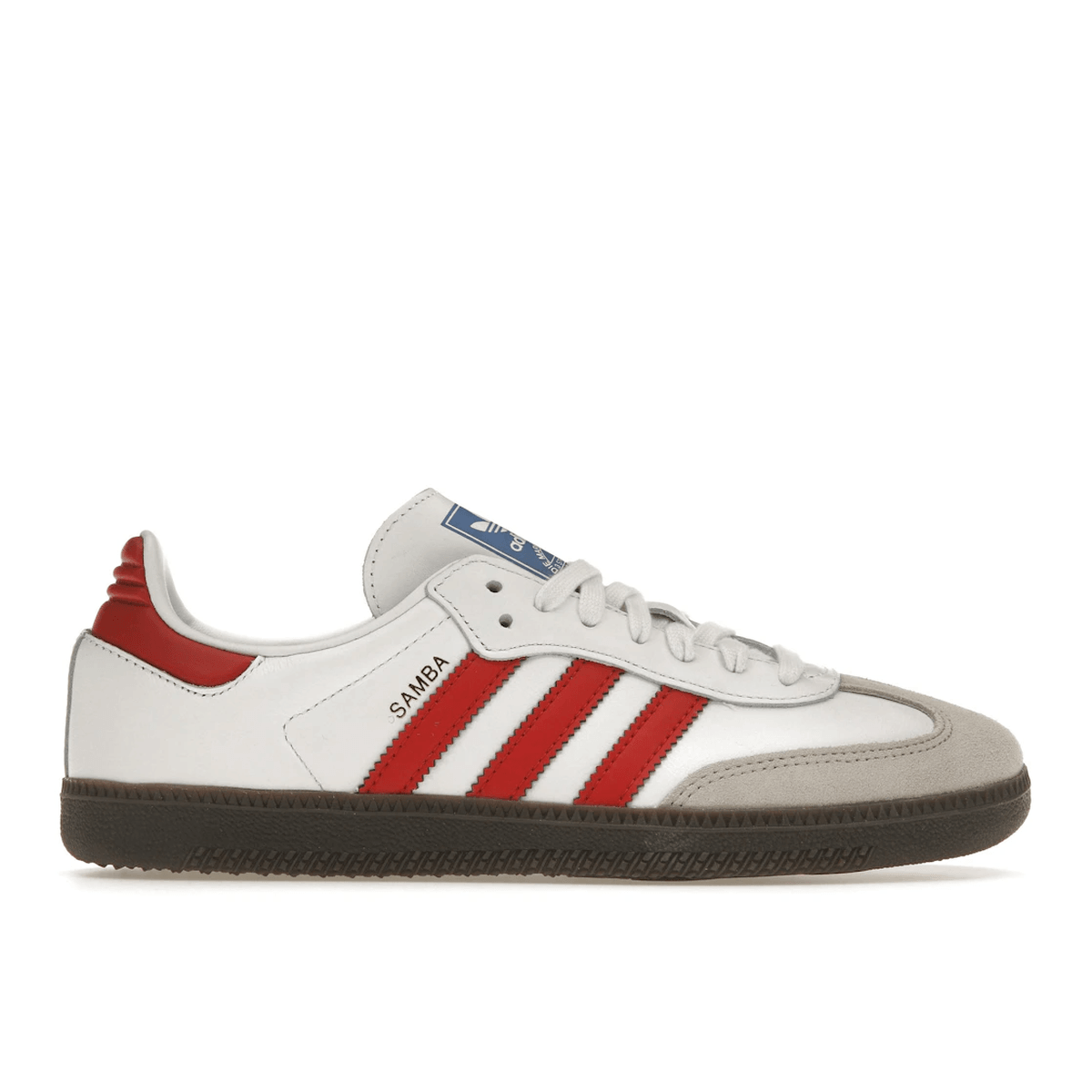 Adidas Samba OG White Better Scarlet — 36
