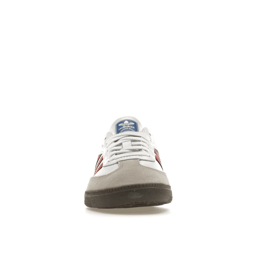 Adidas Samba OG White Better Scarlet — 36