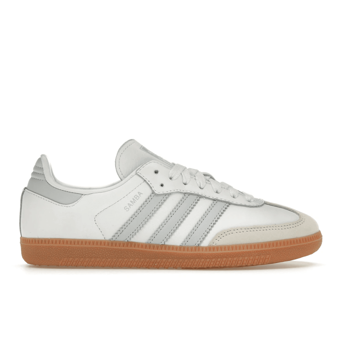 Adidas Samba OG White Halo Blue Gum — 36