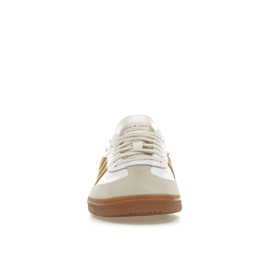 Adidas Samba Sporty &amp; Rich White Bold Gold — 36