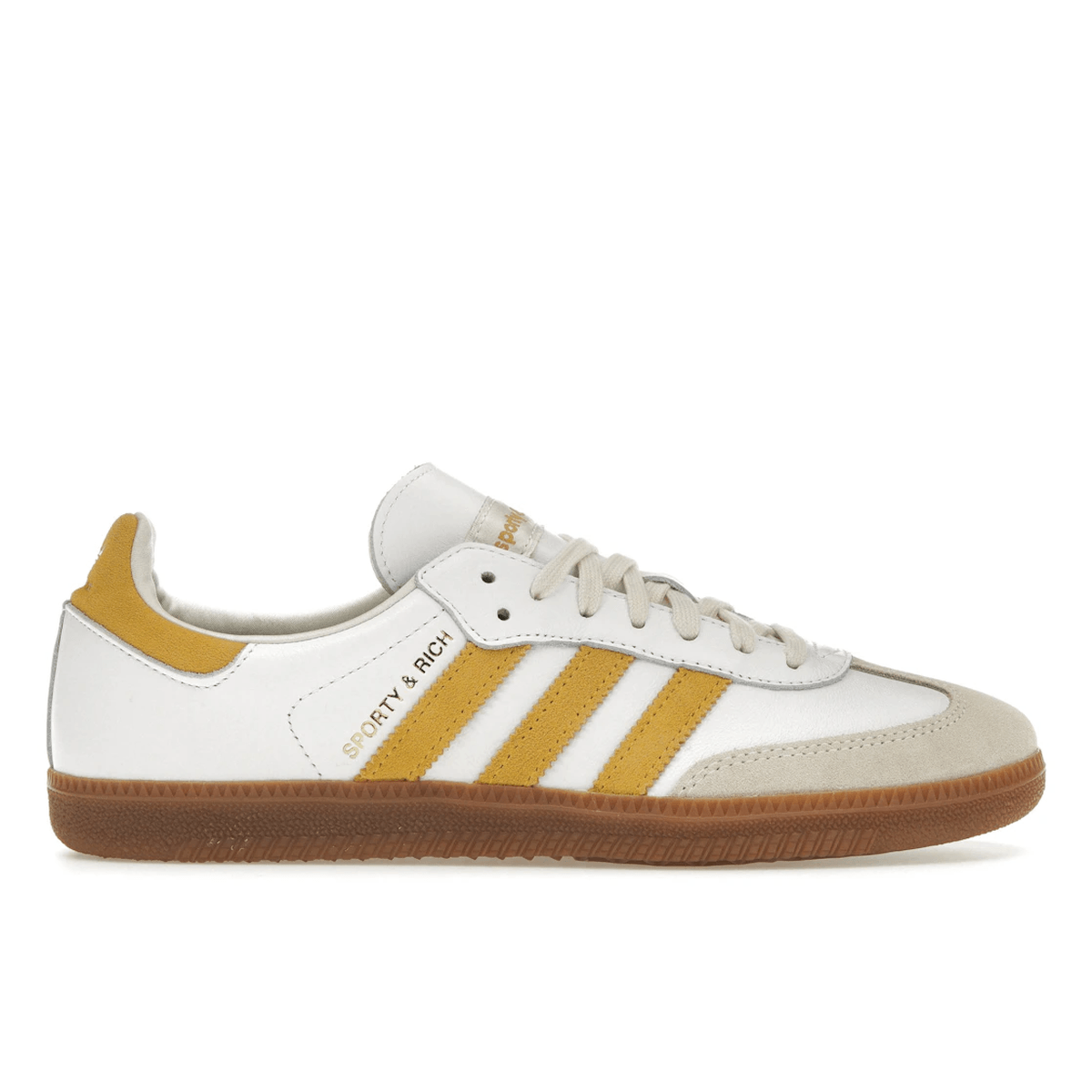 Adidas Samba Sporty &amp; Rich White Bold Gold — 36