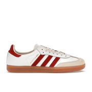 Adidas Samba Sporty &amp; Rich White Collegiate Burgundy