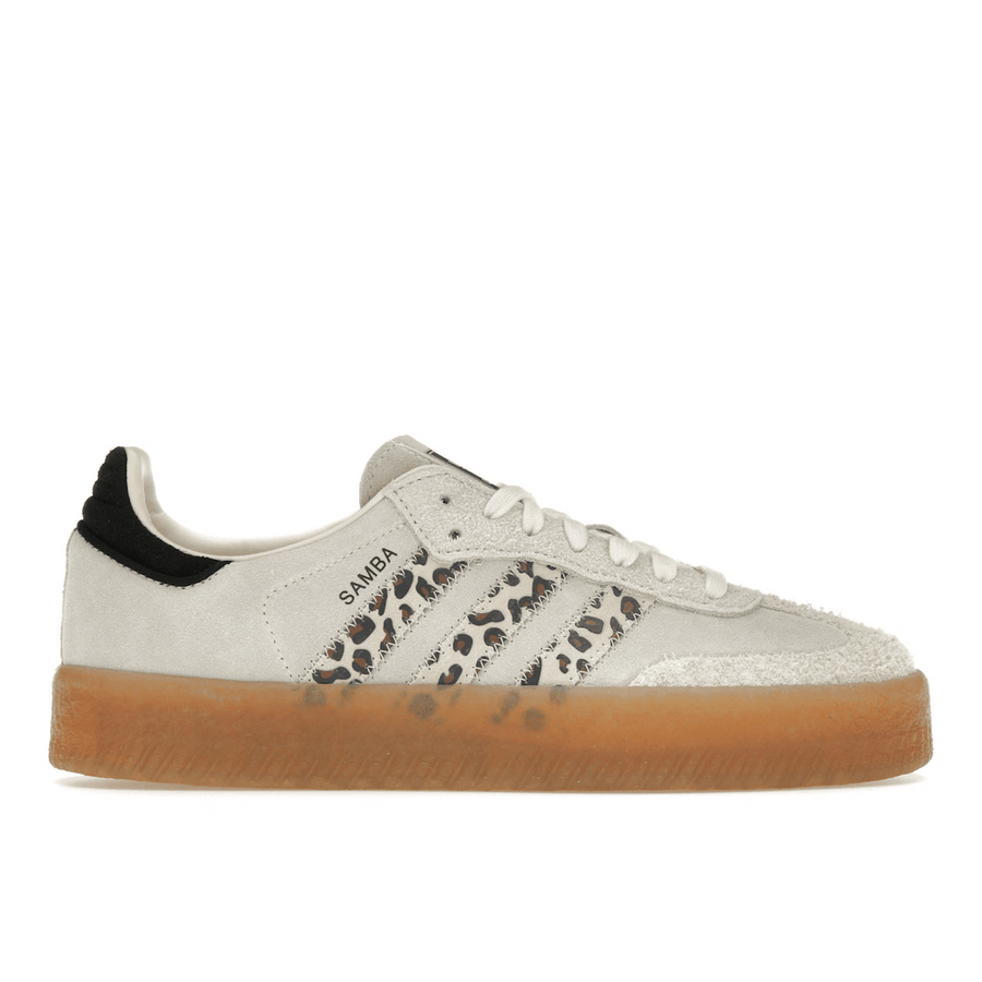 Adidas Sambae Leopard Off White — 36