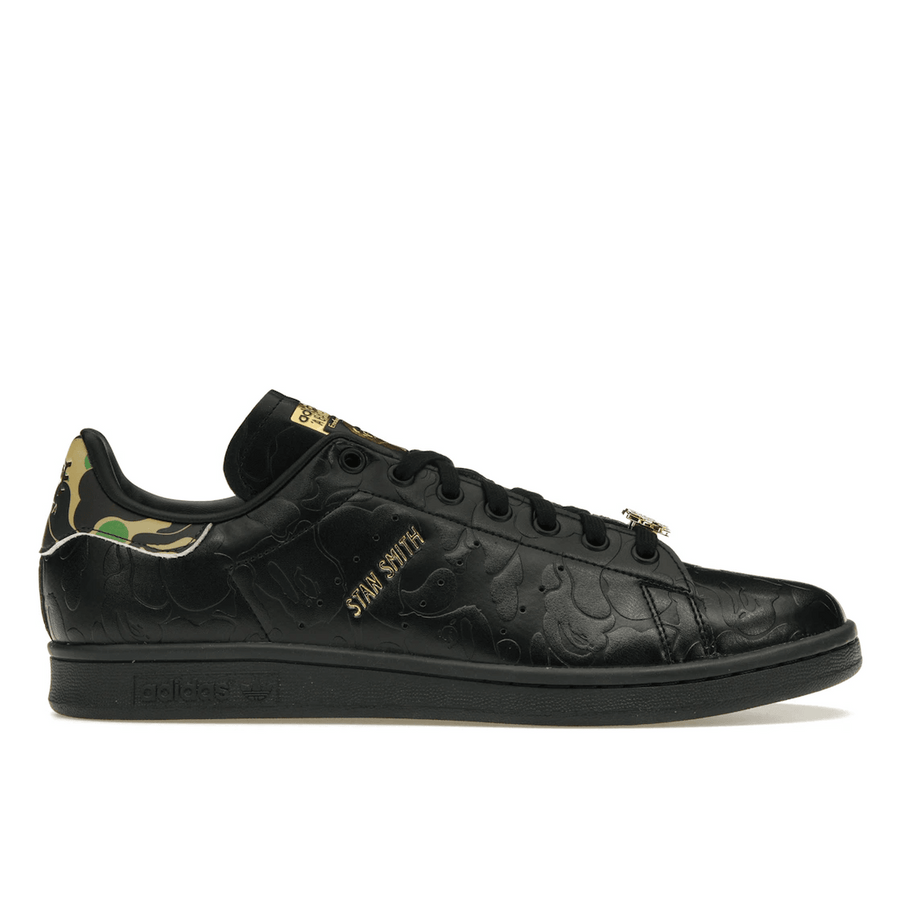 Adidas Stan Smith Bape 30th Anniversary Black — 36