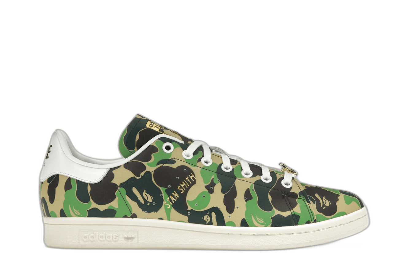 Adidas Stan Smith Bape ABC Camo — 36