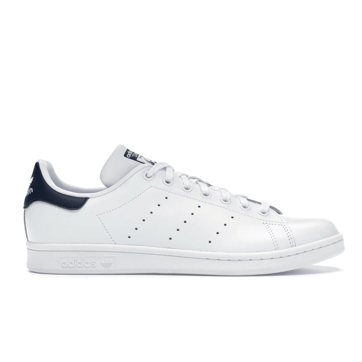 Adidas Stan Smith Core White New Navy — 36