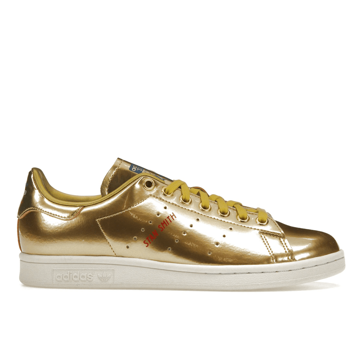 Adidas Stan Smith Gold Metallic — 36