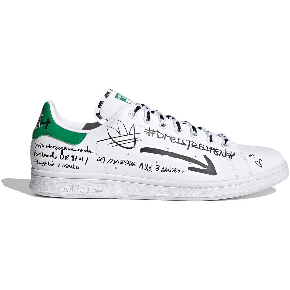 Adidas Stan Smith Sharpie Pack Graffiti White — 36