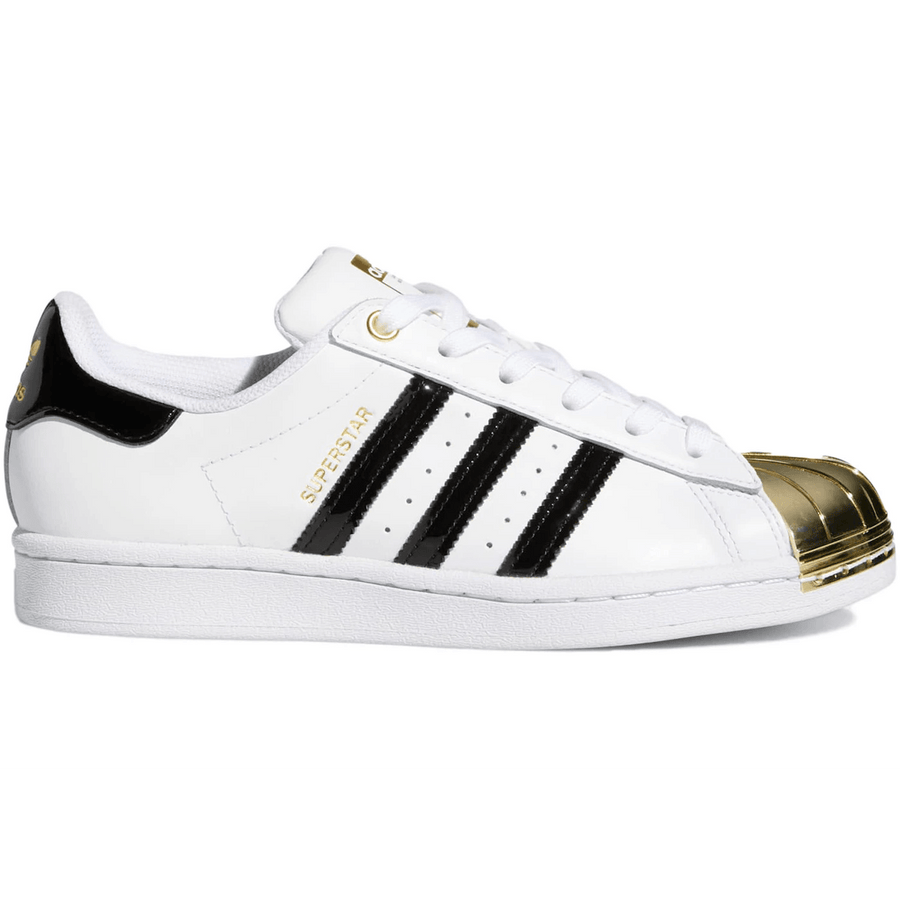 Adidas Superstar Cloud White Gold Metallic — 36