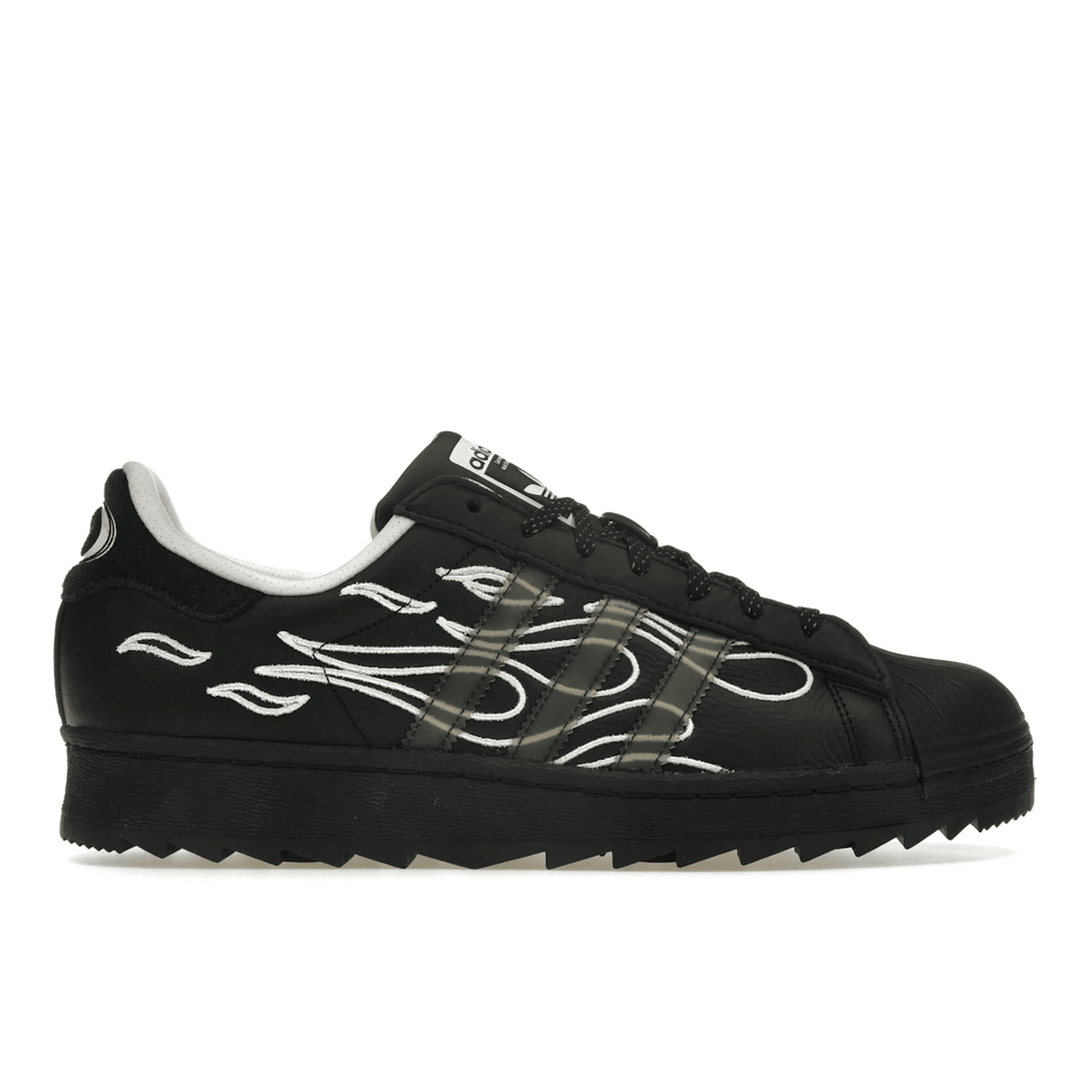 Adidas Superstar Ripple No Sleep Rave Club Core Black — 36