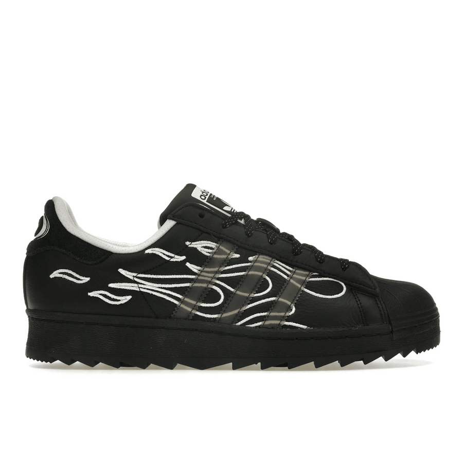 Adidas Superstar Ripple No Sleep Rave Club Core Black — 36